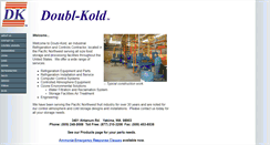Desktop Screenshot of doubl-kold.com